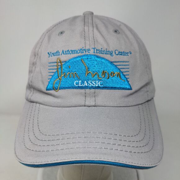 Youth Automotive Training Center Jim Moran Slideback Hat Gray OSFA O'Brien - Picture 2 of 8